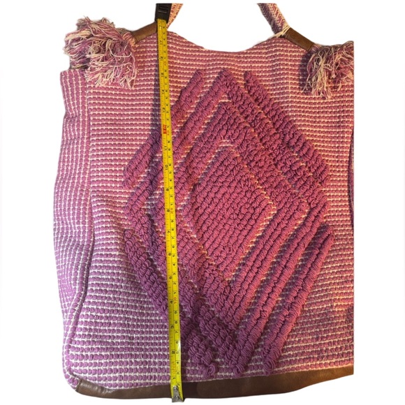 Boho Fringe Tote Bag by Nadia B - Picture 3 of 6